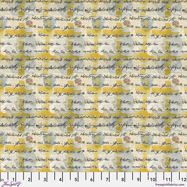 Free Spirit One Layer Away PWSE068 Butter Asemic By The Yard