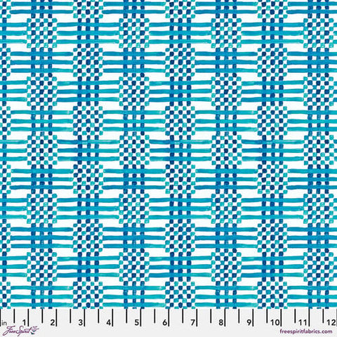Free Spirit Joyful PWSH039 Blue Alfresco By The Yard