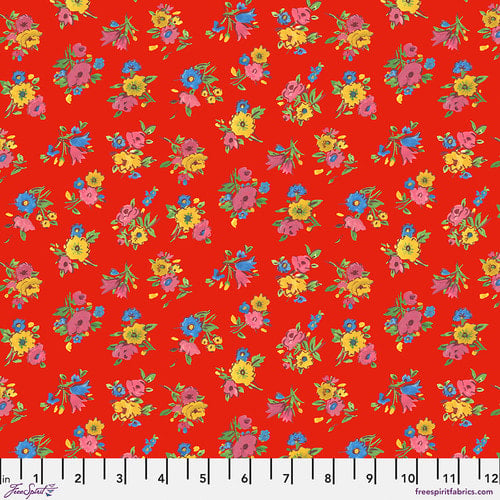 Free Spirit Joyful PWSH048 Red Felicity By The Yard