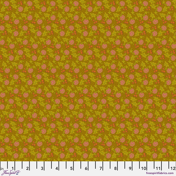 Free Spirit Vintage Cloth PWSK088 Wall Flower Vondel By The Yard