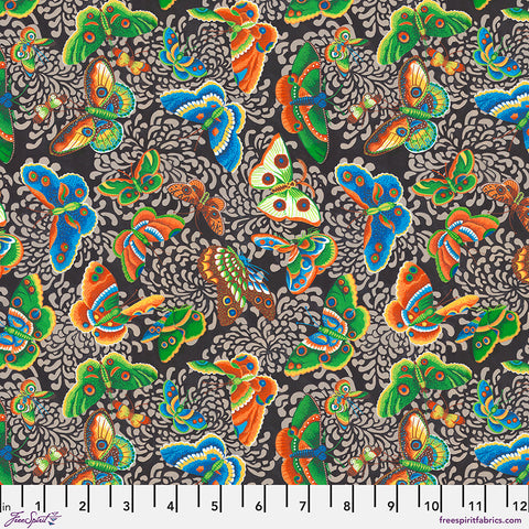 Free Spirit Utopia PWSL148 Multi Chrysanthemum Butterfly By The Yard