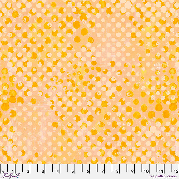 Free Spirit Dragonfly Dance PWSP095 Bumblebee Splatters By The Yard
