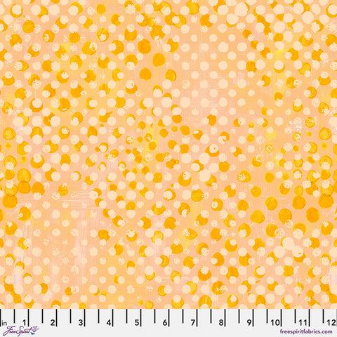 Free Spirit Dragonfly Dance PWSP095 Bumblebee Splatters By The Yard