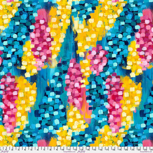 Free Spirit Soda Pop PWSP098 Blue Large Bliss By The Yard