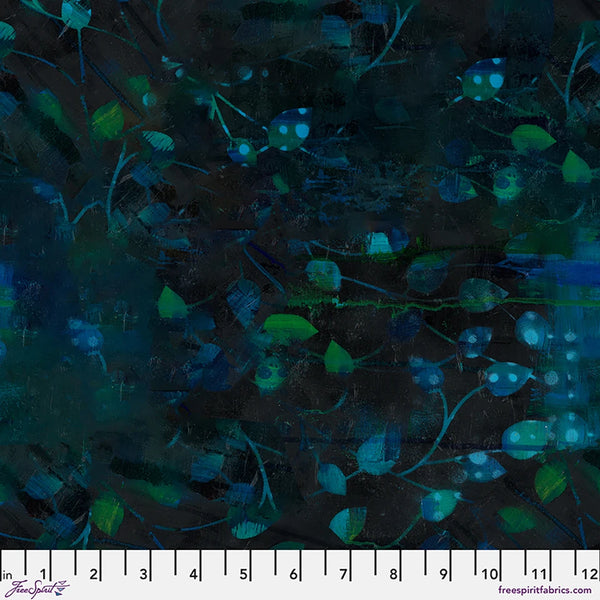 Free Spirit Radiant Grove PWSP128 Twilight Leaves By The Yard