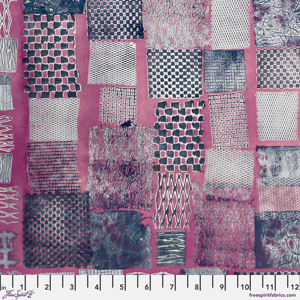 Free Spirit Into Focus PWSS055 Boysenberry Pink Patchwork By The Yard