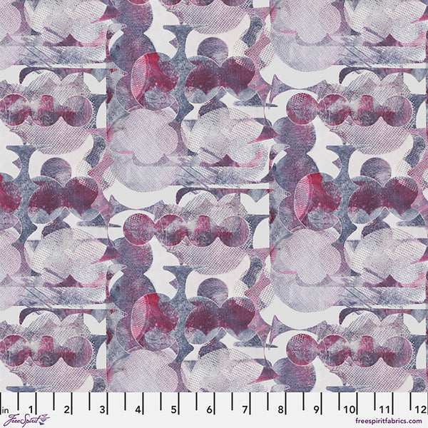 Free Spirit Into Focus PWSS064 Lavender Layered Abstracts By The Yard
