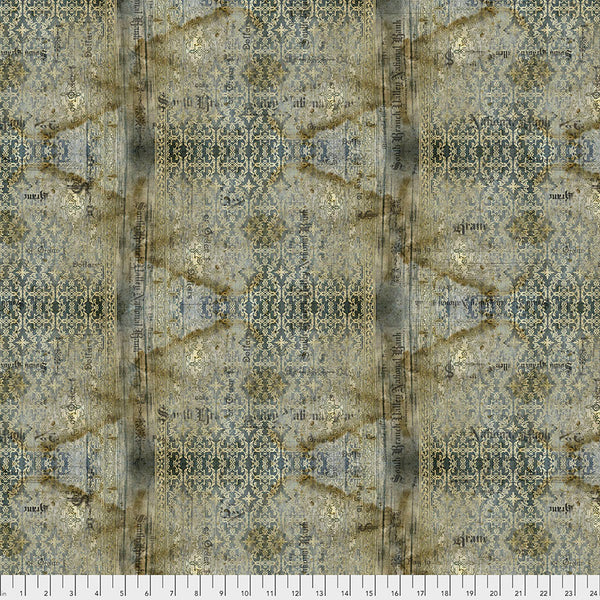 Free Spirit Abandoned PWTH133 Neutral Stained Damask By The Yard