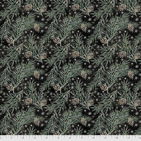 Free Spirit PWTH169 Black Pine Boughs By The Yard