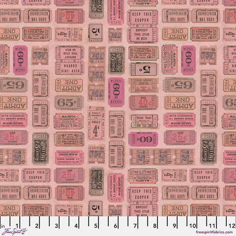 Free Spirit Palette PWTH212 Pink Tickets By The Yard