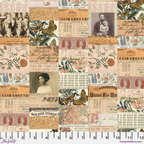 Free Spirit Palette PWTH230 Orange Collage By The Yard