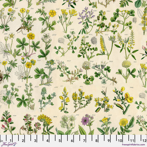 Free Spirit Palette PWTH245 Yellow Botanical By The Yard