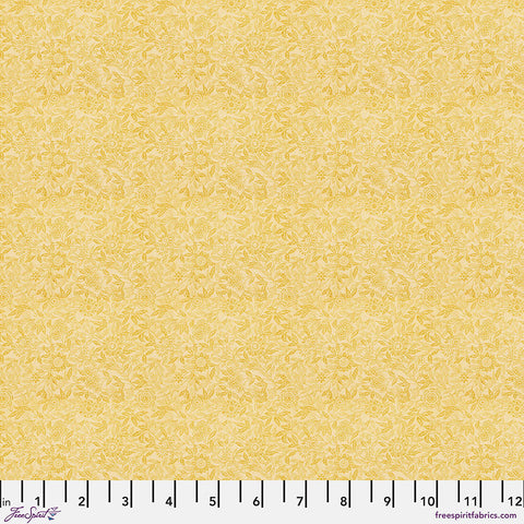 Free Spirit Palette PWTH248 Yellow Tiny Print By The Yard