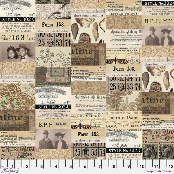 Free Spirit Palette PWTH250 Neutral Collage By The Yard