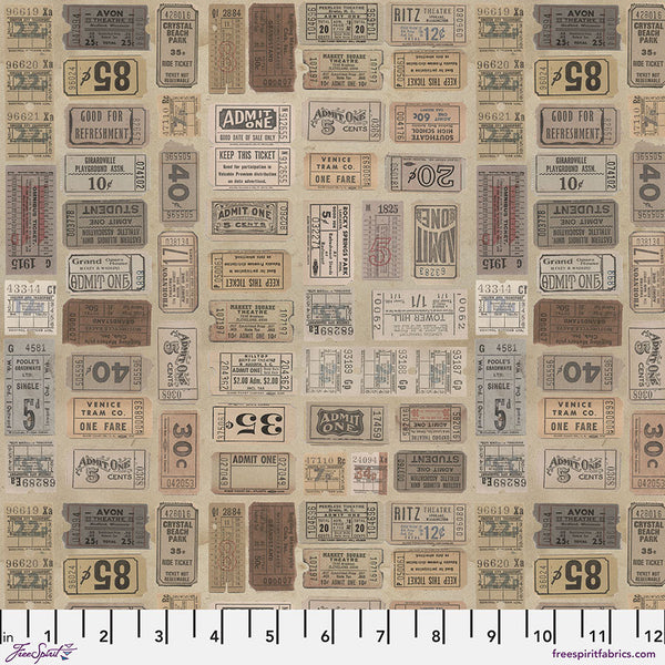 Free Spirit Palette PWTH252 Neutral Tickets By The Yard