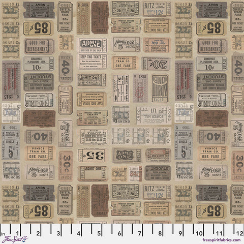 Free Spirit Palette PWTH252 Neutral Tickets By The Yard
