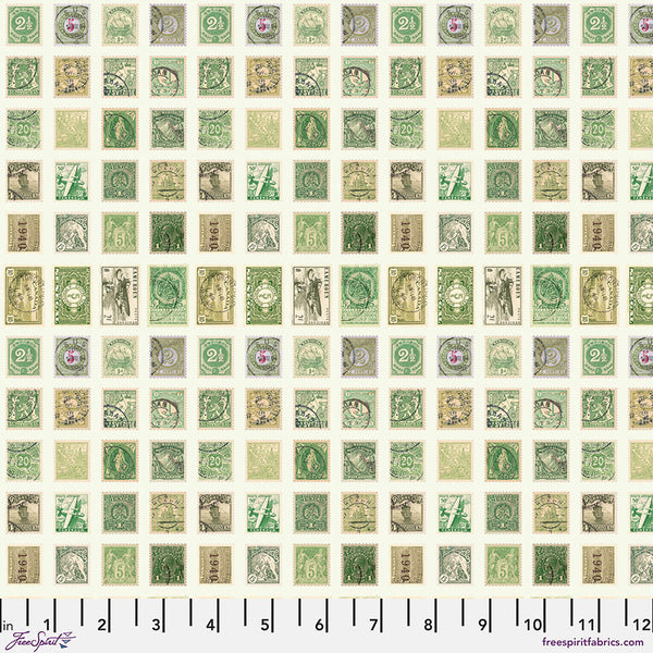 Free Spirit Palette PWTH261 Green Stamps By The Yard