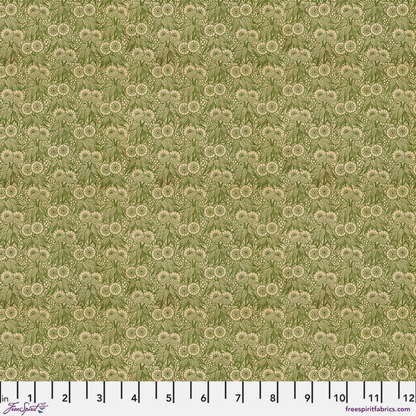 Free Spirit Palette PWTH268 Green Tiny Print By The Yard