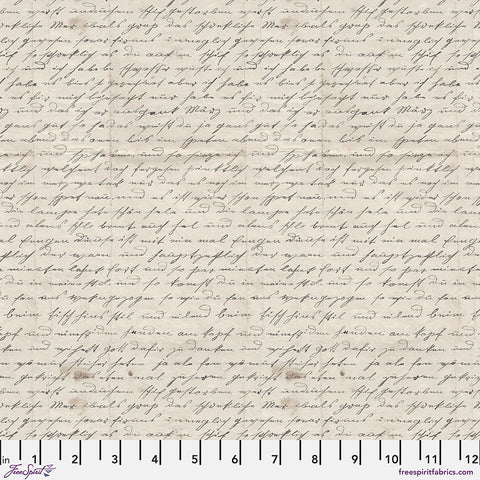 Free Spirit Palette PWTH318 Charcoal Handwriting By The Yard