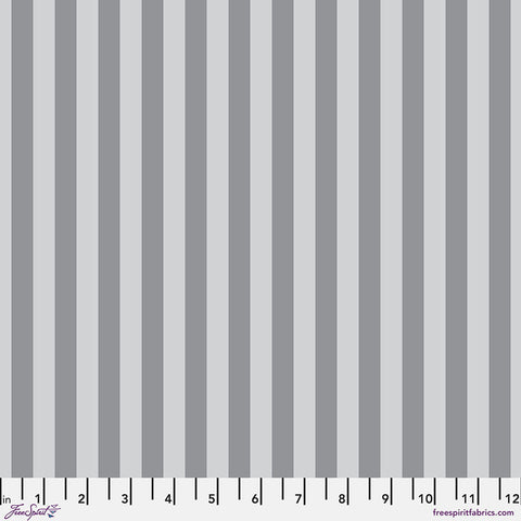 Free Spirit True Colors: Graywork PWTP069 Fog Tent Stripe PRE-CUT HALF YARDS