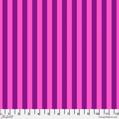 Free Spirit Tula's True Colors PWTP069 Foxglove Tent Stripe PRE-CUT HALF YARDS