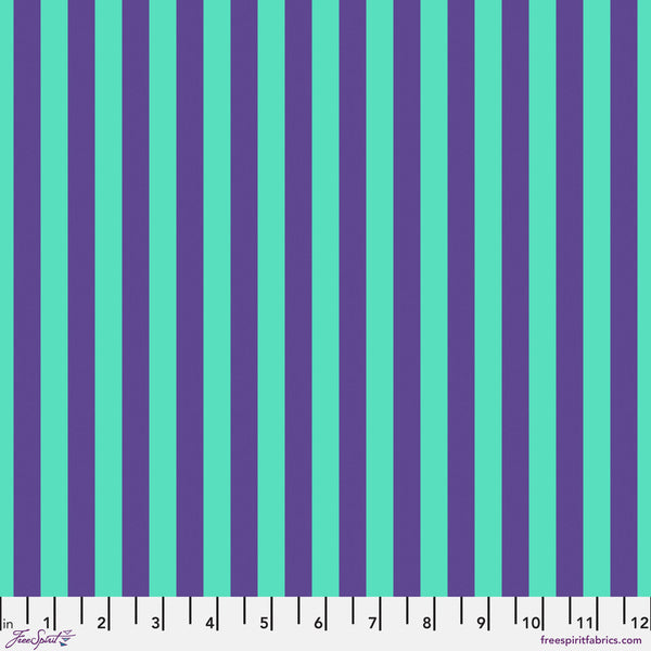 Free Spirit Tula's True Colors PWTP069 Iris Tent Stripe PRE-CUT HALF YARDS