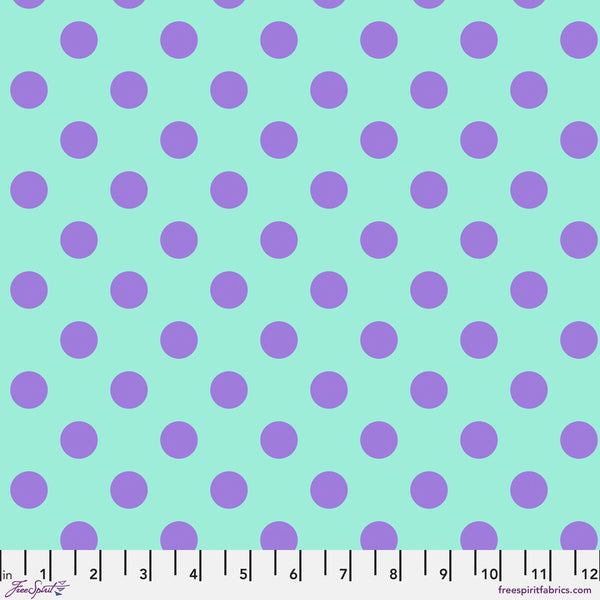 Free Spirit Tula's True Colors PWTP118 Petunia Pom Pom PRE-CUT HALF YARDS