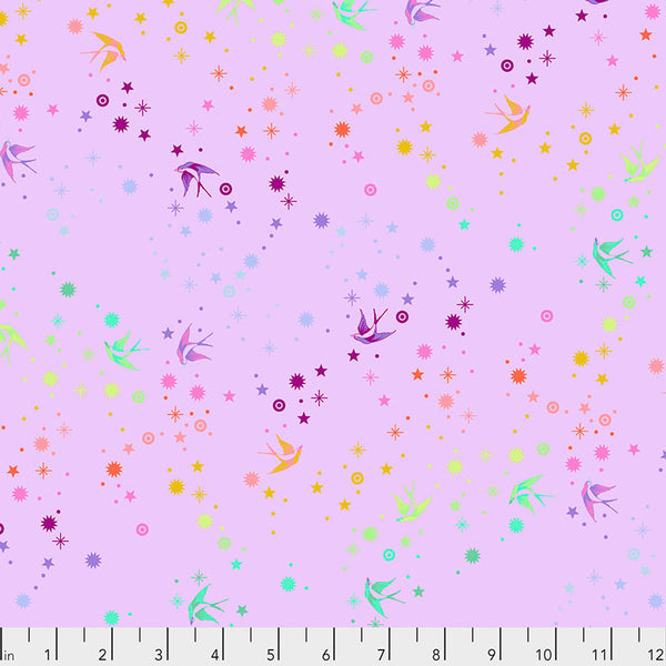 Free Spirit Tula's True Colors PWTP133 Lavender Fairy Dust By The Yard