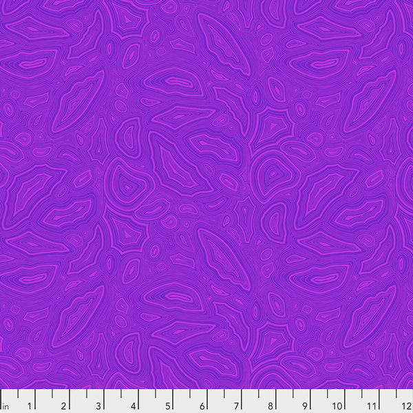 Free Spirit Tula's True Colors PWTP148 Amethyst Mineral PRE-CUT HALF YARDS