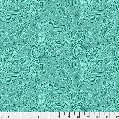 Free Spirit Tula's True Colors PWTP148 Aquamarine Mineral By The Yard