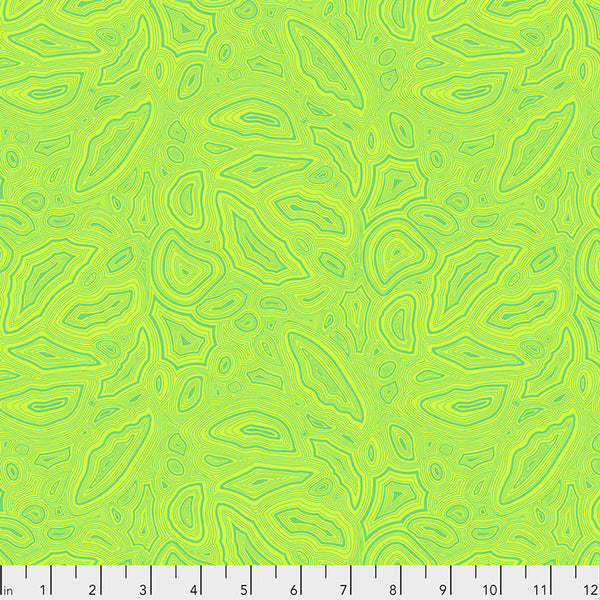 Free Spirit Tula's True Colors PWTP148 Peridot Mineral PRE-CUT HALF YARD