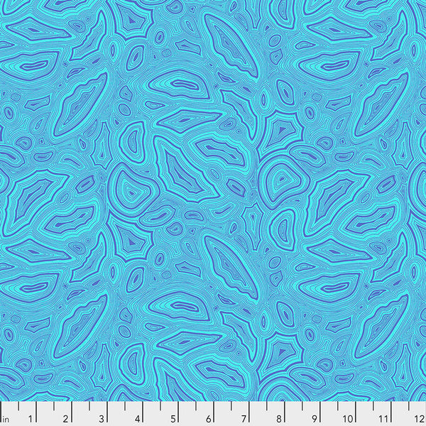 Free Spirit Tula's True Colors PWTP148 Topaz Mineral PRE-CUT HALF YARDS