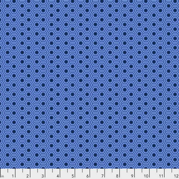 Free Spirit Tula's True Colors PWTP150 Deep Sea Hexy By The Yard