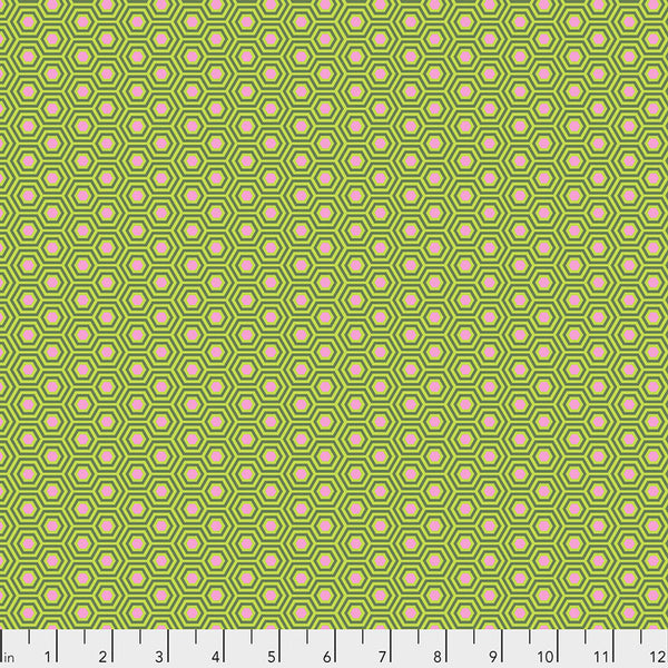 Free Spirit Tula's True Colors PWTP150 Juniper Hexy By The Yard