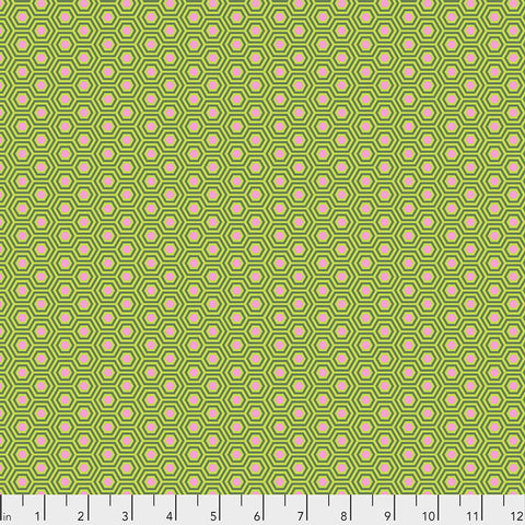 Free Spirit Tula's True Colors PWTP150 Juniper Hexy By The Yard
