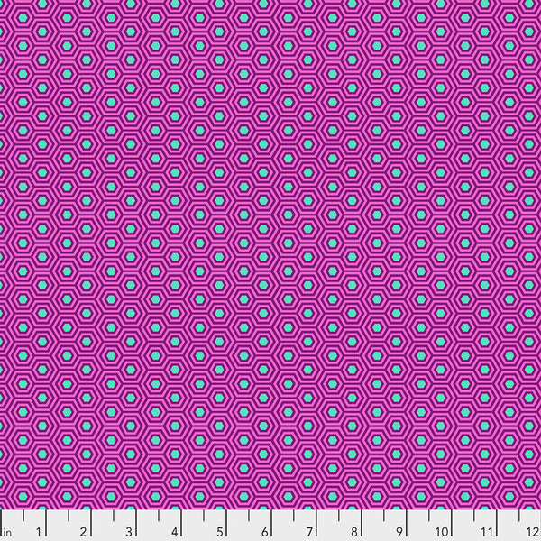 Free Spirit Tula's True Colors PWTP150 Thistle Hexy By The Yard