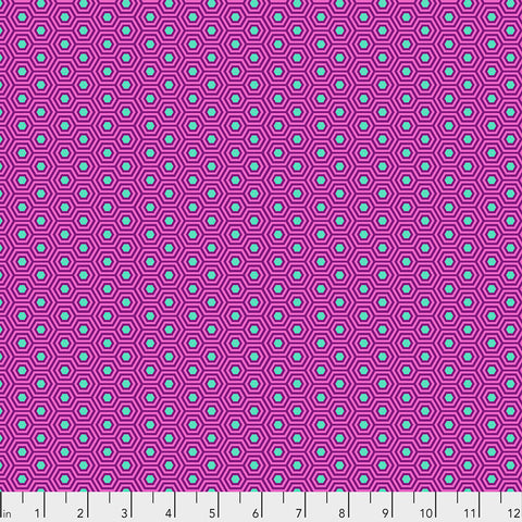 Free Spirit Tula's True Colors PWTP150 Thistle Hexy By The Yard