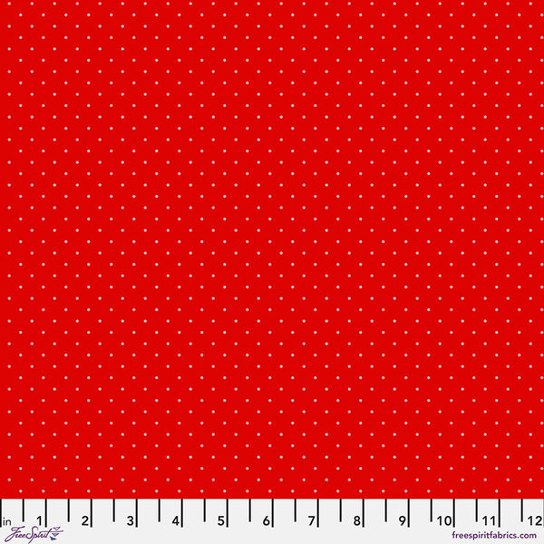 Free Spirit Tula's True Colors PWTP185 Watermelon Tiny Dots By The Yard