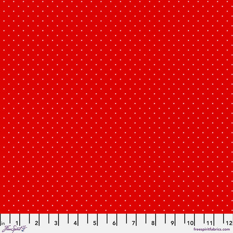 Free Spirit Tula's True Colors PWTP185 Watermelon Tiny Dots By The Yard