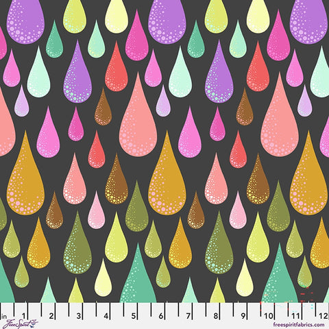 Free Spirit Prince Charming Deja Vu PWTP275 Licorice Dew Drops By The Yard