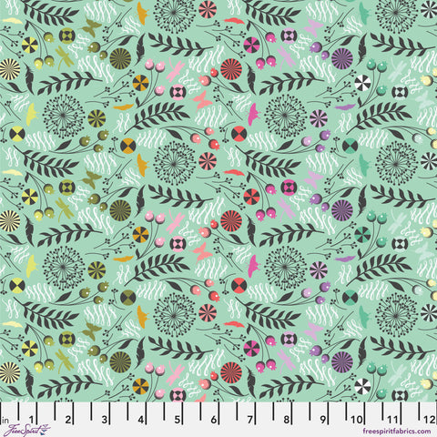 Free Spirit Prince Charming Deja Vu PWTP279 Sweet Mint Dandelion By The Yard