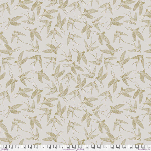 Free Spirit PWVW043 Neutral Small Swallows By The Yard