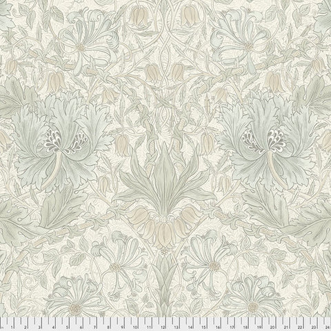 Free Spirit The Original Morris & Co. PWWM032 IVORY Pure Honeysuckle & Tulip By The Yard