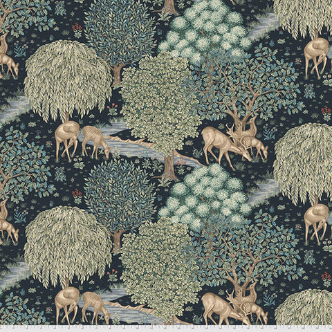 Free Spirit The Original Morris & Co. PWWM051 INDIGO The Brook By The Yard