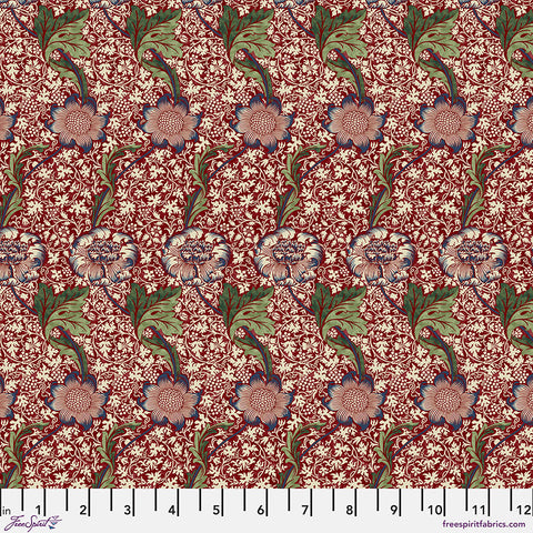 Free Spirit Oxford Holiday PWWM129 Berry Kennet By The Yard