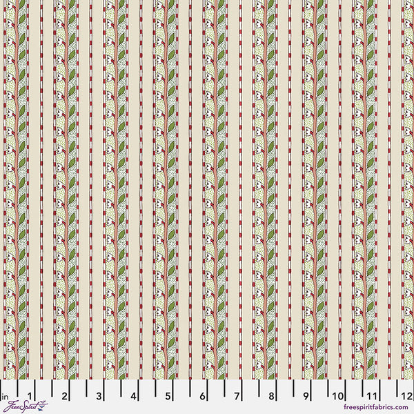 Free Spirit Bedford Park PWWM141 Ivory Daffodil Stripe By The Yard