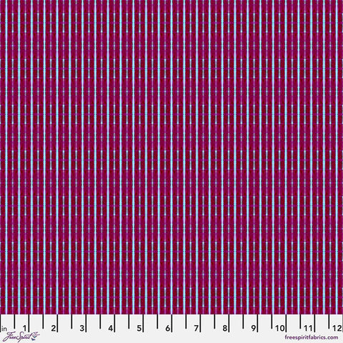 Free Spirit Mosaic PWWR051 Plum Stria Small By The Yard