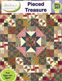 PIECED TREASURE - Lavender Lime Quilt Pattern DLL 207