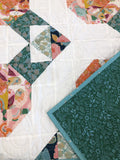 Posy Pops 70 x 85" Fully Finished Sample Quilt - Curio