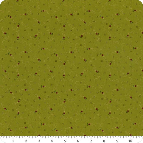 Henry Glass & Co. Quiet Grace 925 66 Kiwi Meandering Stars By The Yard